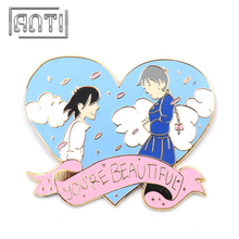 Customized Badge Novel Lapel Pins Marriage Pins