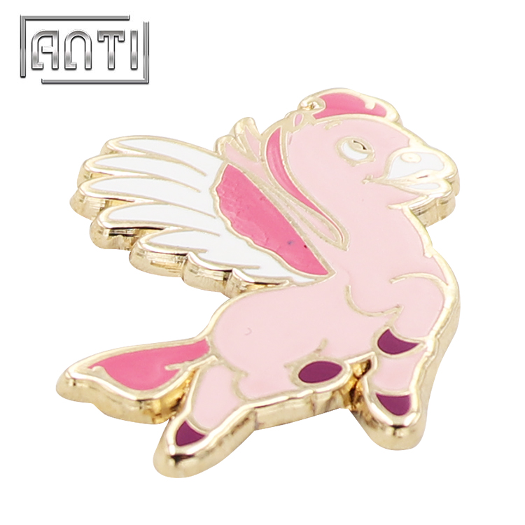 Cute Cartoon Pegasus Lapel Pin Enamel
